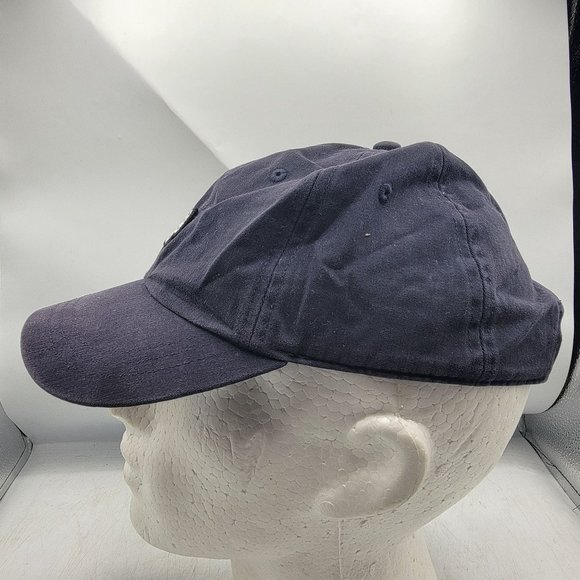 PINK Victorias Secret Navy Blue Baseball Cap Hat Adjustable Comfort Casual - Picture 2 of 9